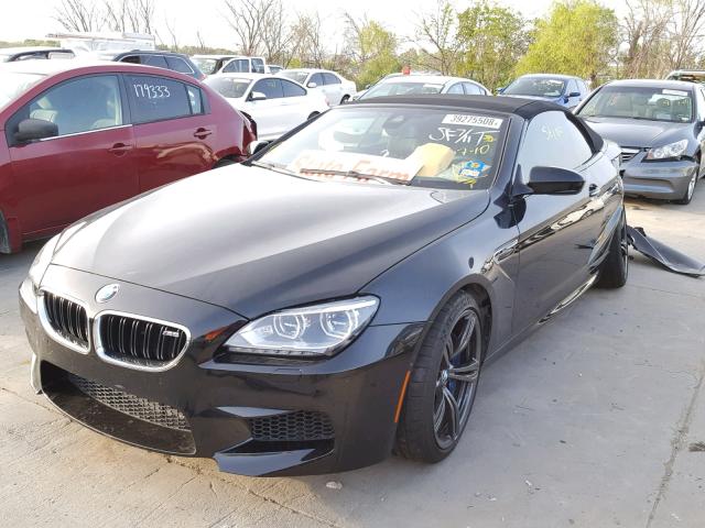 WBSLZ9C50DDZ78181 - 2013 BMW M6 BLACK photo 2