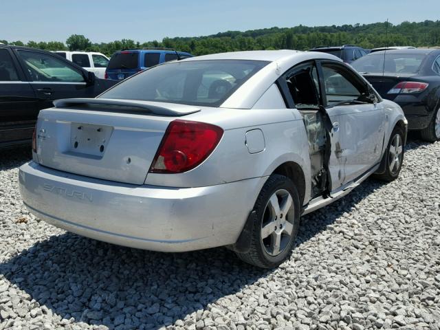 1G8AW18F06Z112636 - 2006 SATURN ION LEVEL SILVER photo 4