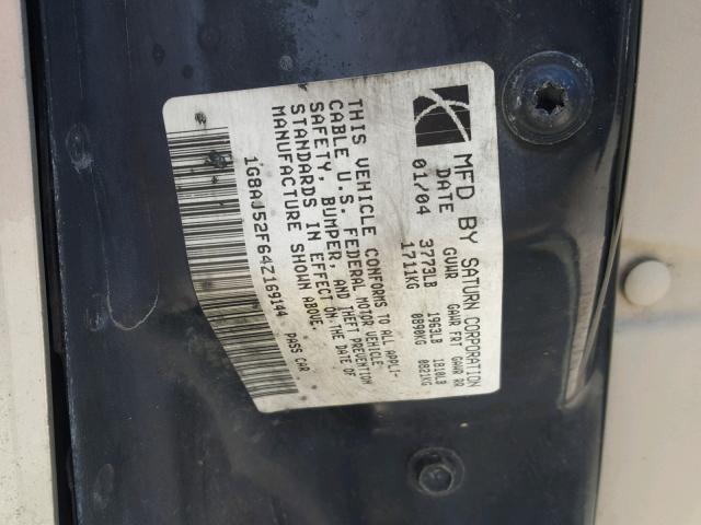 1G8AJ52F64Z169144 - 2004 SATURN ION LEVEL TAN photo 10