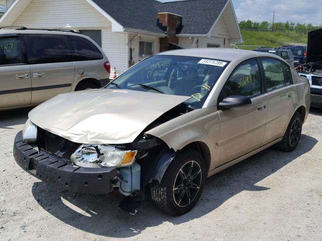 1G8AJ52F64Z169144 - 2004 SATURN ION LEVEL TAN photo 2