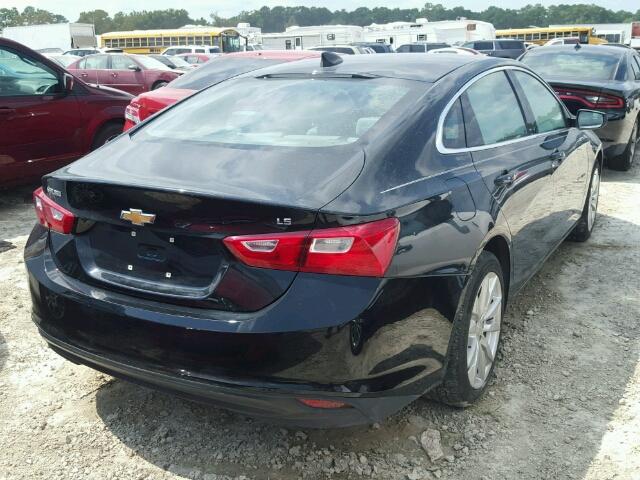 1G1ZB5ST8GF179331 - 2016 CHEVROLET MALIBU BLACK photo 4