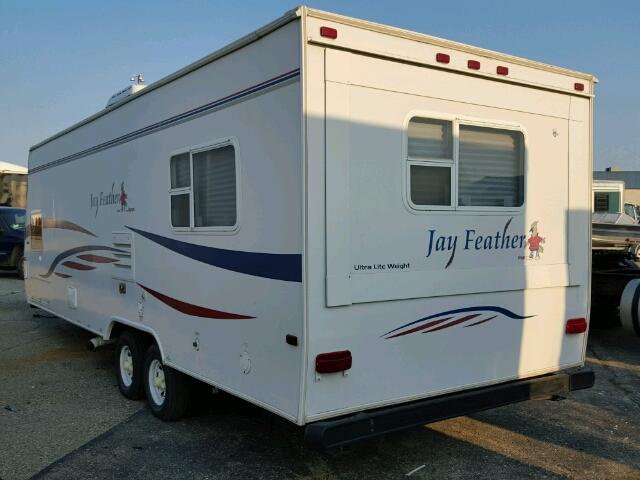 1UJBJ02M471J40109 - 2007 JAYC JAYFEATHER WHITE photo 3