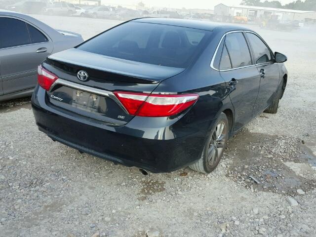 4T1BF1FK8FU876849 - 2015 TOYOTA CAMRY LE BLACK photo 4