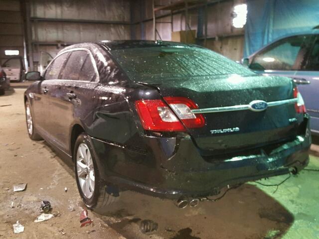 1FAHP2EW6BG107769 - 2011 FORD TAURUS BLACK photo 3