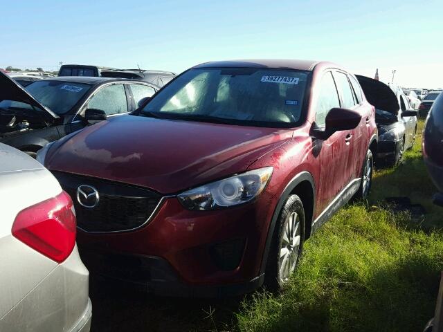 JM3KE2BEXD0160883 - 2013 MAZDA CX-5 RED photo 2