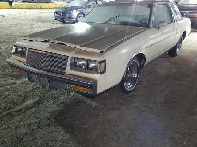 1G4AM47A4EH557819 - 1984 BUICK REGAL 奶油色 照片 2