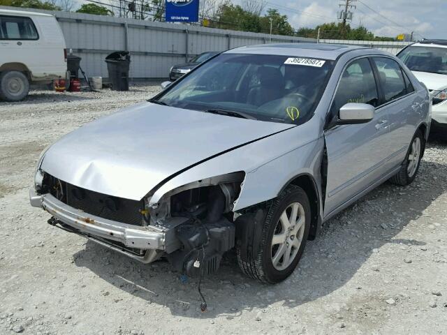 1HGCM665X5A006091 - 2005 HONDA ACCORD EX SILVER photo 2