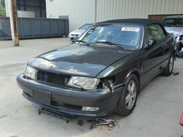 YS3DF78K337001193 - 2003 SAAB 9-3 SE BLACK photo 2