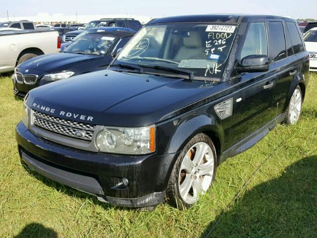 SALSH2E45BA279444 - 2011 LAND ROVER RANGE ROVE CHARCOAL photo 2