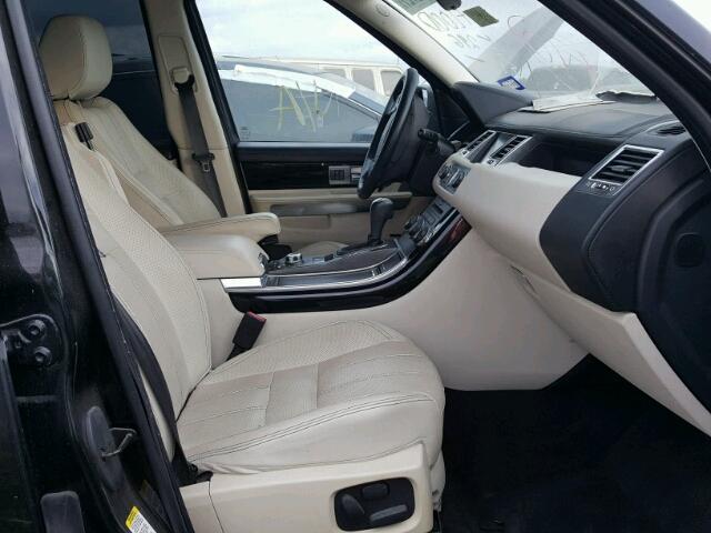 SALSH2E45BA279444 - 2011 LAND ROVER RANGE ROVE CHARCOAL photo 5