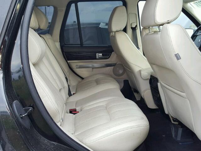 SALSH2E45BA279444 - 2011 LAND ROVER RANGE ROVE CHARCOAL photo 6