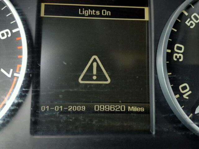 SALSH2E45BA279444 - 2011 LAND ROVER RANGE ROVE CHARCOAL photo 8