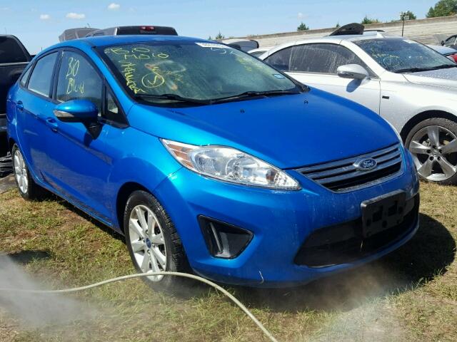 3FADP4BJ2DM204477 - 2013 FORD FIESTA SE BLUE photo 1