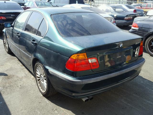 WBAAV534X1JS90631 - 2001 BMW 330I GREEN photo 3
