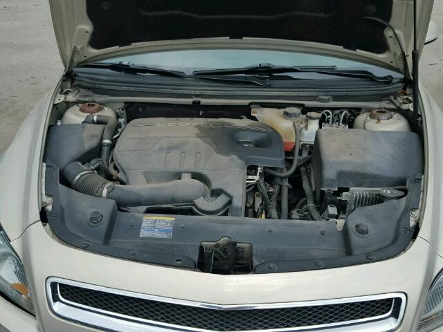 1G1ZH57B494184555 - 2009 CHEVROLET MALIBU 1LT CREAM photo 7