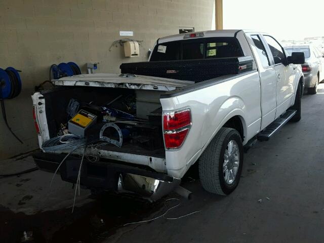 1FTFX1CF1CFA48054 - 2012 FORD F150 WHITE photo 4