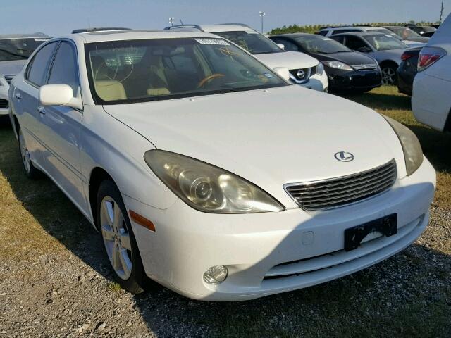 JTHBA30G655111147 - 2005 LEXUS ES 330 WHITE photo 1