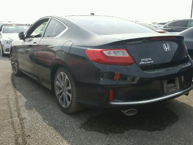 1HGCT2B81DA012663 - 2013 HONDA ACCORD EXL BLACK photo 3