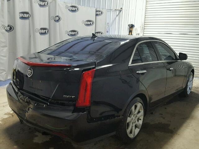 1G6AA5RX9D0154486 - 2013 CADILLAC ATS BLACK photo 4