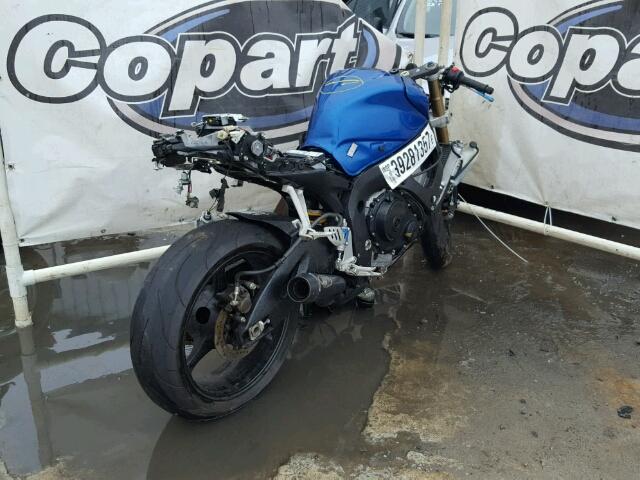 JS1GN7DA972104636 - 2007 SUZUKI GSX-R600 BLUE photo 4