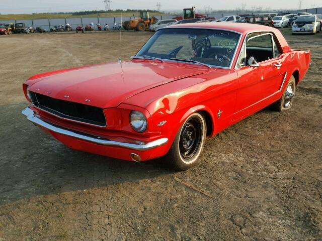 5R07C173152 - 1965 FORD MUSTANG ORANGE photo 2