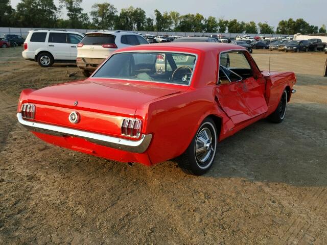 5R07C173152 - 1965 FORD MUSTANG ORANGE photo 4