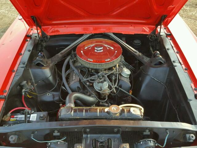 5R07C173152 - 1965 FORD MUSTANG ORANGE photo 7