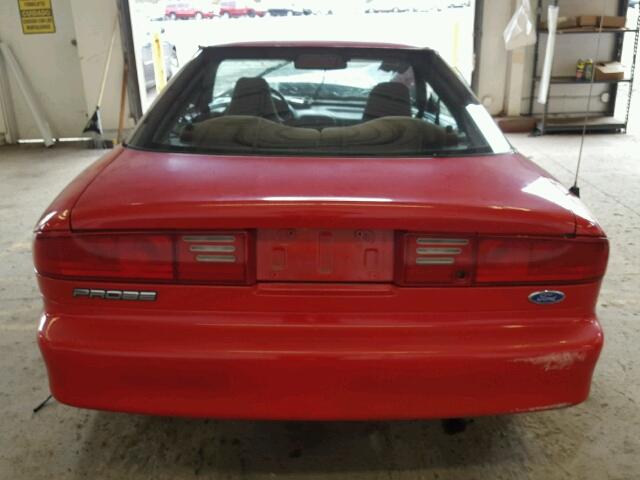 1ZVCT20A1P5237535 - 1993 FORD PROBE BASE RED photo 10