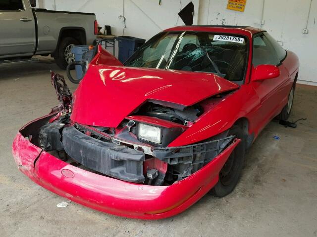 1ZVCT20A1P5237535 - 1993 FORD PROBE BASE RED photo 2
