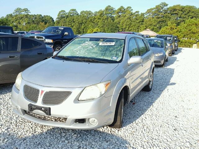 5Y2SL63855Z407058 - 2005 PONTIAC VIBE SILVER photo 2