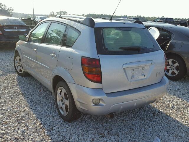 5Y2SL63855Z407058 - 2005 PONTIAC VIBE SILVER photo 3