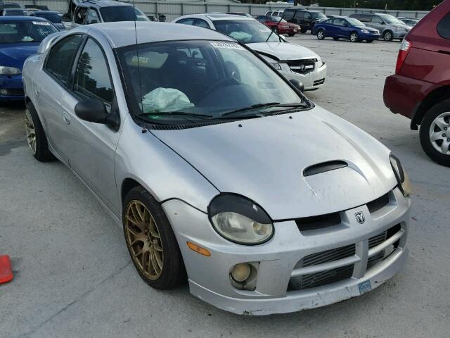 1B3ES66S84D622292 - 2004 DODGE NEON SRT-4 SILVER photo 1