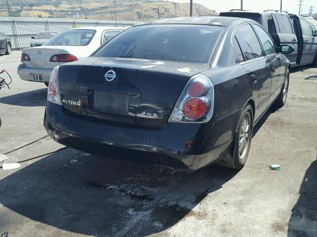 1N4AL11D35N479579 - 2005 NISSAN ALTIMA BLACK photo 4