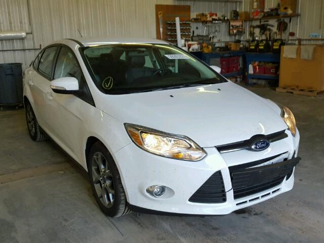 1FADP3F28EL341195 - 2014 FORD FOCUS SE WHITE photo 1