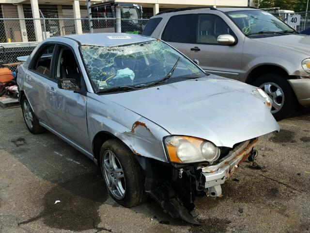 JF1GD67544H513630 - 2004 SUBARU IMPREZA RS SILVER photo 1