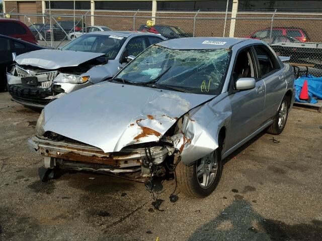 JF1GD67544H513630 - 2004 SUBARU IMPREZA RS SILVER photo 2