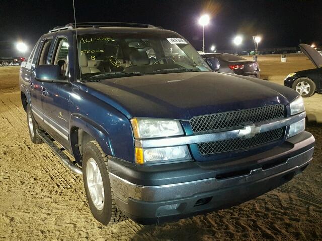 3GNEC12Z85G273020 - 2005 CHEVROLET AVALANCHE BLUE photo 1