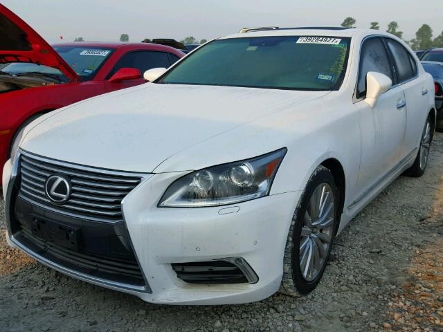 JTHBL5EF0D5122598 - 2013 LEXUS LS 460 WHITE photo 2