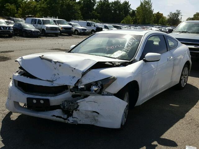 1HGCS12768A015360 - 2008 HONDA ACCORD EX WHITE photo 2