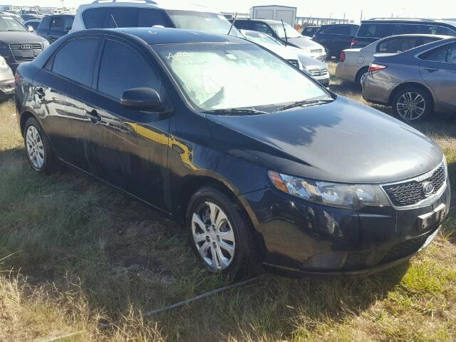 KNAFU4A20C5597645 - 2012 KIA FORTE BLACK photo 1