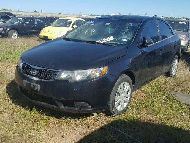 KNAFU4A20C5597645 - 2012 KIA FORTE BLACK photo 2