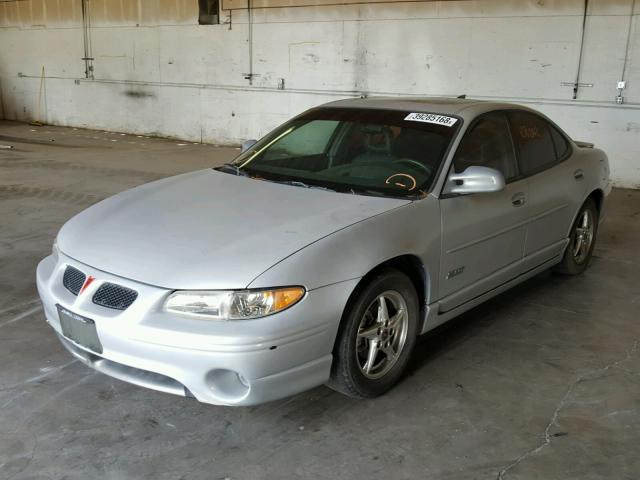 1G2WP52KXYF311451 - 2000 PONTIAC GRAND PRIX SILVER photo 2