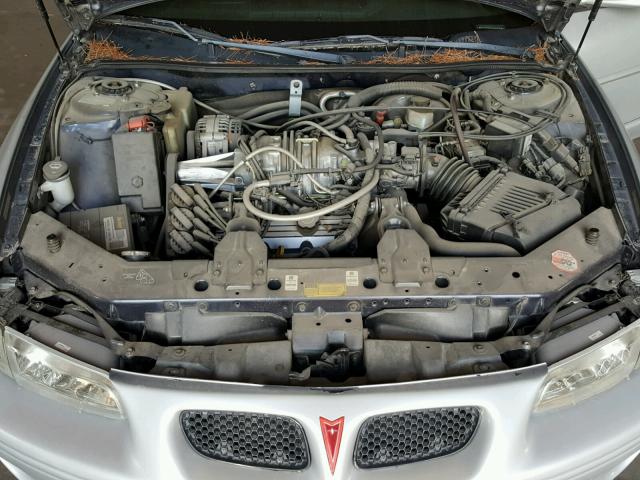 1G2WP52KXYF311451 - 2000 PONTIAC GRAND PRIX SILVER photo 7