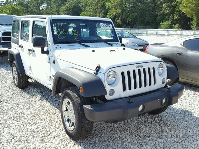 1C4BJWDG8HL540075 - 2017 JEEP WRANGLER U WHITE photo 1