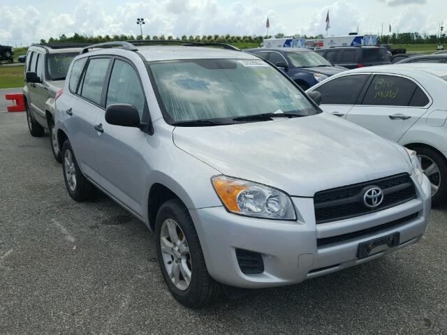 2T3BF4DV9AW037405 - 2010 TOYOTA RAV4 SILVER photo 1