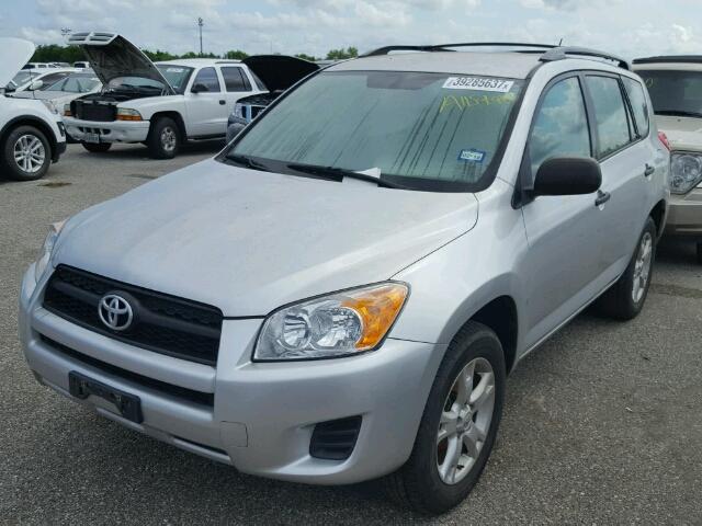 2T3BF4DV9AW037405 - 2010 TOYOTA RAV4 SILVER photo 2