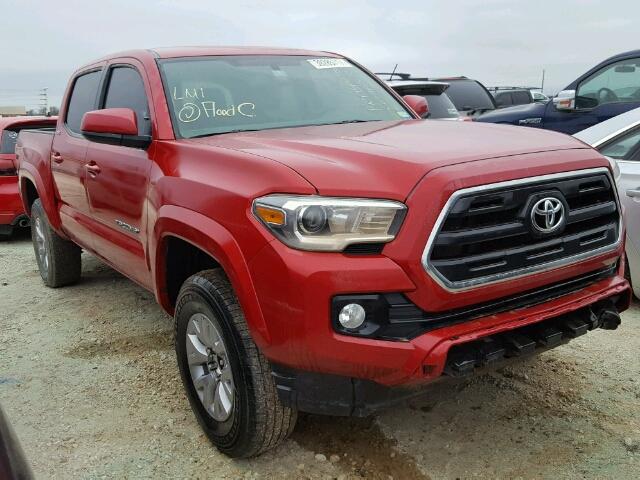 5TFAZ5CN9HX027036 - 2017 TOYOTA TACOMA DOU RED photo 1