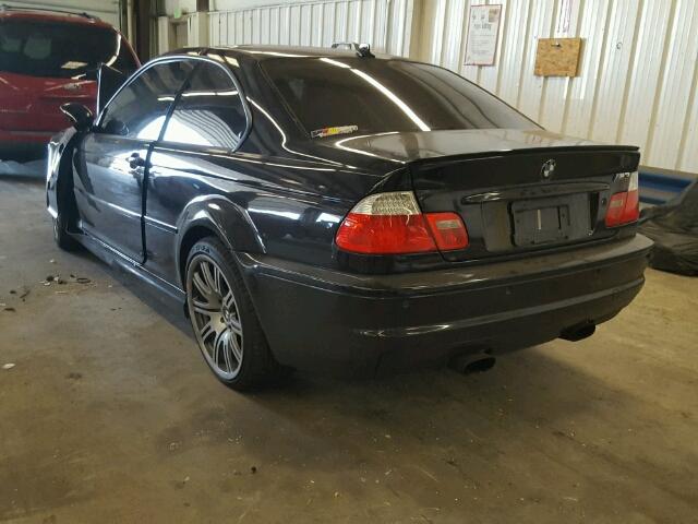 WBSBL93494PN56784 - 2004 BMW M3 BLACK photo 3