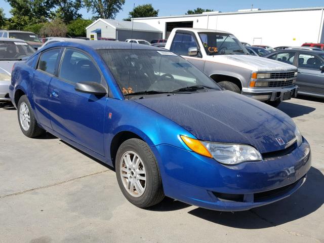 1G8AN12F75Z128231 - 2005 SATURN ION LEVEL BLUE photo 1