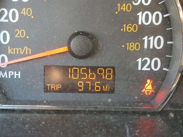 1G8AN12F75Z128231 - 2005 SATURN ION LEVEL BLUE photo 8